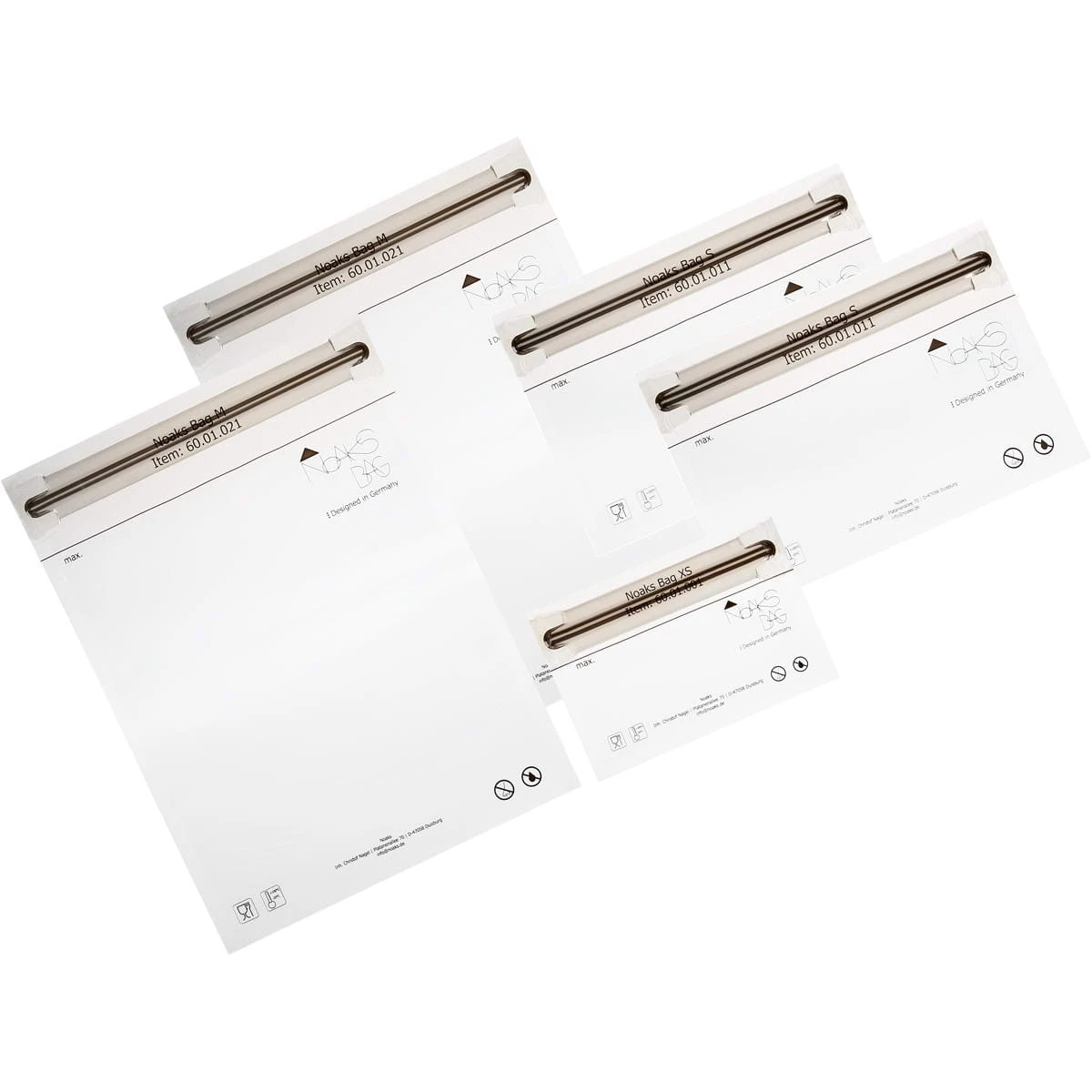 NOAKS Bag Set XS-XL - Wasserdichte Hüllen 3 NOAKS Bag Set XS-XL - Wasserdichte Hüllen