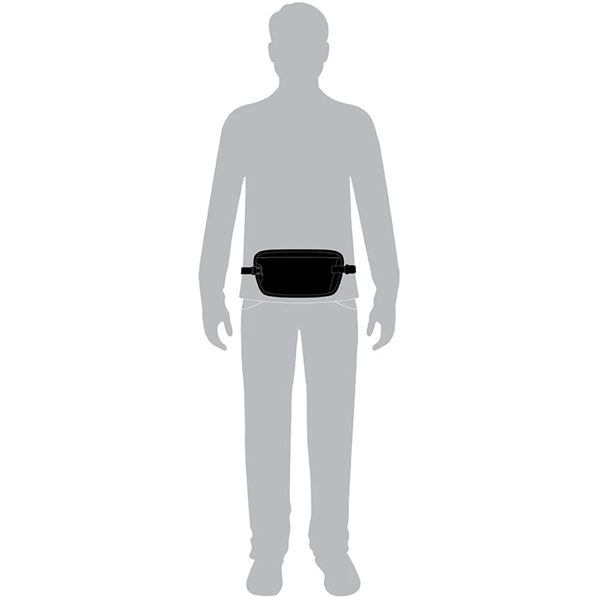 Pacsafe CoverSafe X100 - RFID-Bauchtasche 6 Pacsafe CoverSafe X100 - RFID-Bauchtasche – Bild 4